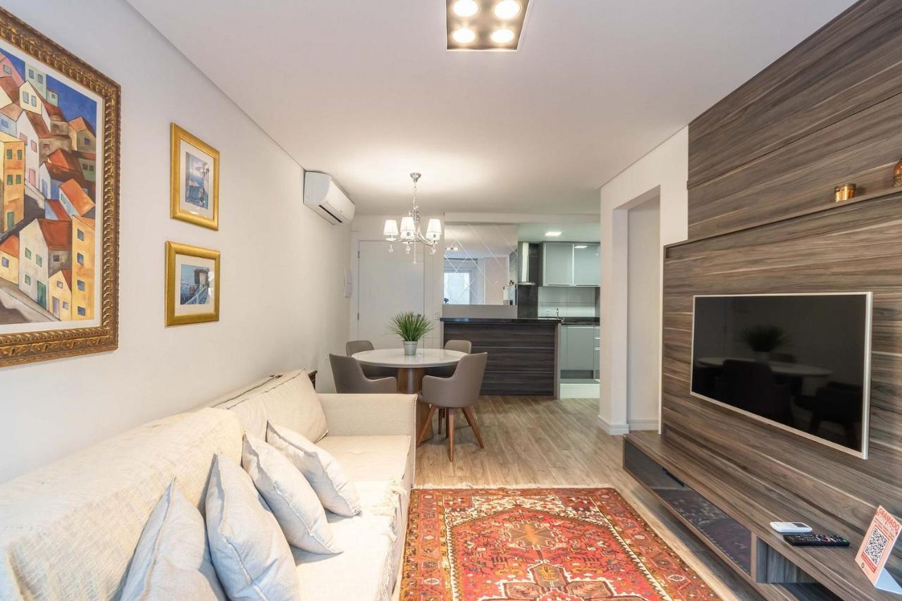 Apartamento Orquídeas 205 A - Apto na Borges de Medeiros Gramado Exterior foto