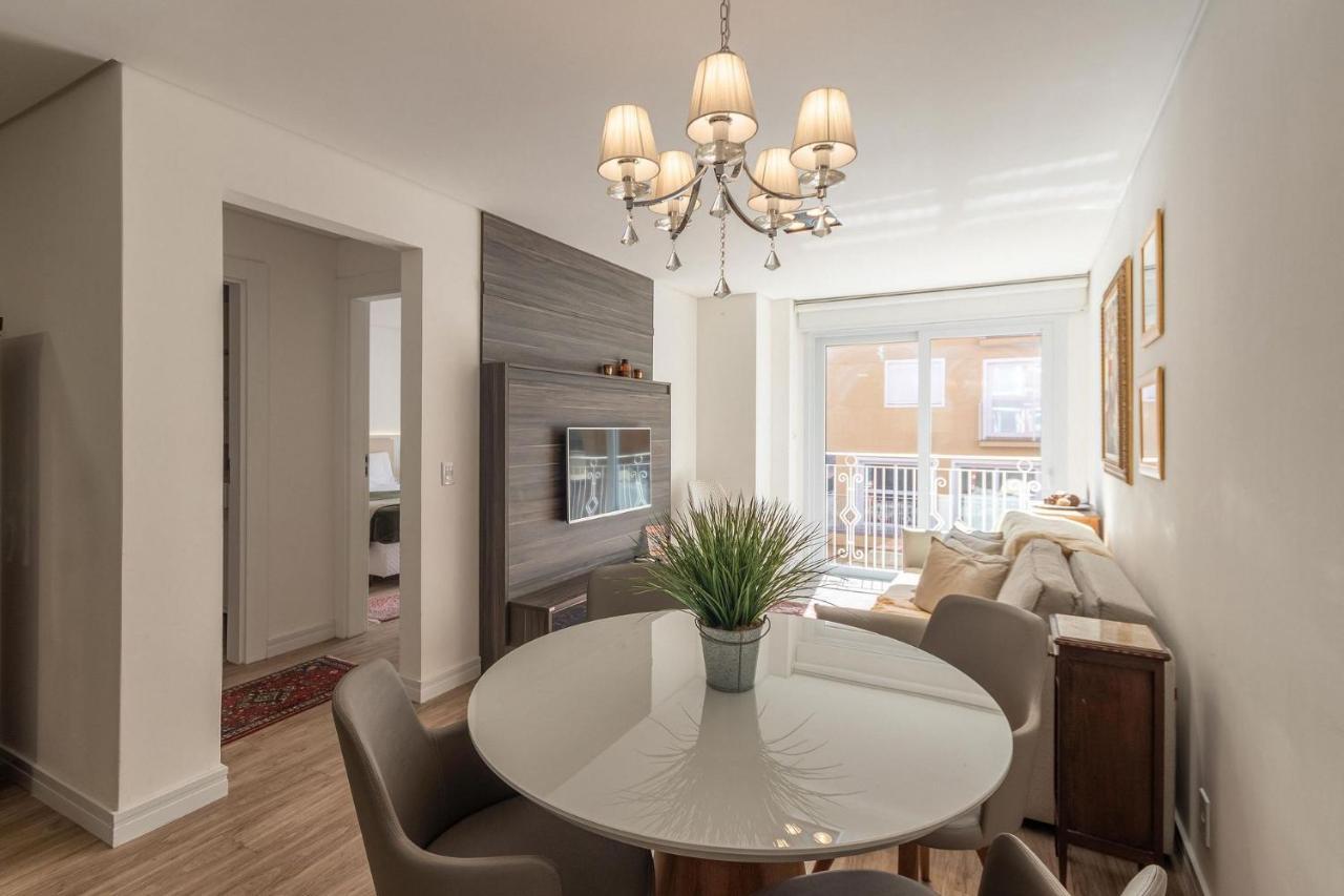 Apartamento Orquídeas 205 A - Apto na Borges de Medeiros Gramado Exterior foto