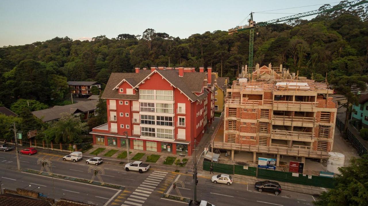 Apartamento Orquídeas 205 A - Apto na Borges de Medeiros Gramado Exterior foto